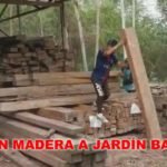 Banda de Shilcayo: Jardín recibe madera que servirá para construcción de aulas y cerco perimétrico