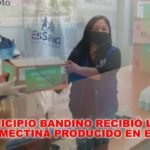 San Martín: Municipio bandino recibió lote de Ivermectina producido en EsSalud Tarapoto