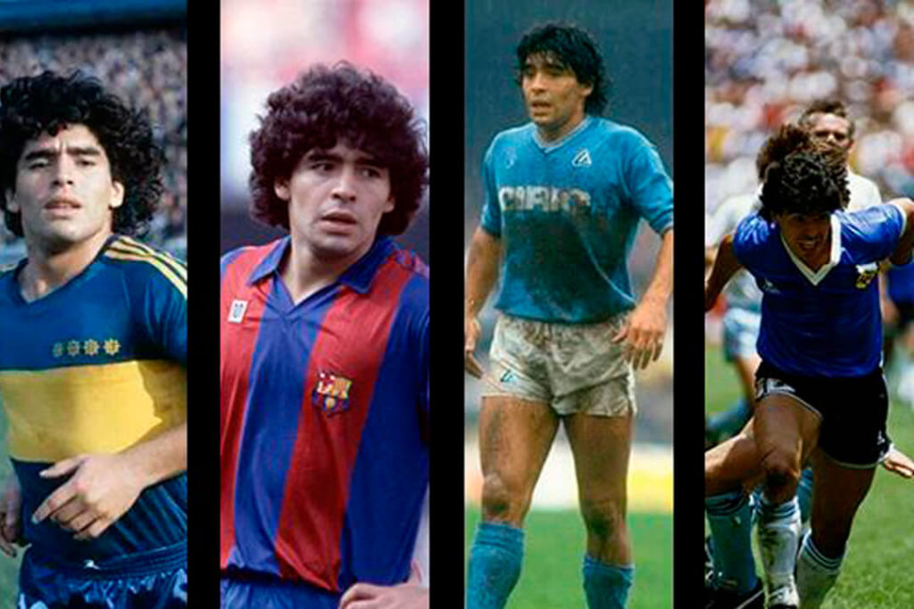 Hasta siempre, Diego Armando Maradona > Homenaje al Diego con los datos más importantes de su carrera futbolística.