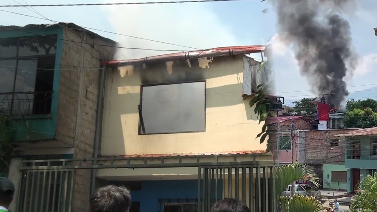 Morales: Incendio redujo a cenizas segundo piso de vivienda en FONAVI ...