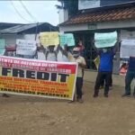 Tarapoto: Frente Cívico de Tabalosos realizó plantón exigiendo que empresa deje explotación de minerales