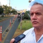 Tarapoto: Ex alcalde Tedy Del Águila asegura que en mayo retirarán bolardos y topellantas de ciclovía