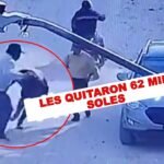 Nueva Cajamarca: Marcas asaltan y roban a pareja en frontis del Banco de la Nación, les quitaron S/ 62 mil soles