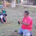 Banda de Shilcayo: Por el Día del Árbol, reforestan con especies maderables y frutales ojo de agua de sector primavera