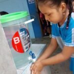 Morales: Ante desabastecimiento de agua potable, jardincito utiliza agua de lluvia para servicios y aseo de estudiantes
