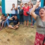 Tarapoto: Pobladores del sector Puerto Azul protestaron en frontis de Emapa exigiendo agua potable