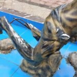 Banda de Shilcayo: Responsabilizan a niños de deterioro de estatuas en plaza del barrio San Juan