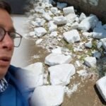 Banda de Shilcayo: Arrojan gran cantidad de tecnopor en estadio del distrito bandino