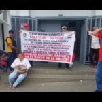 Tarapoto: Trabajadores del Banco de la Nación iniciaron una huelga nacional indefinida