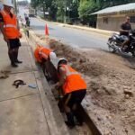 San Martín: Soldados de la III Brigada de las FF.EE limpian cuentas en Morales para evitar inundaciones