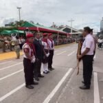 Tarapoto: Estudiantes celebraron con orgullo el triunfo en concurso de desfile escolar por Fiestas Patrias