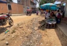 Morales: Director de la I.E. Francisco Izquierdo Ríos denuncia abandono del acceso a plantel