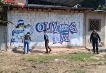 San Martín: Borran pintas que supuestos barristas realizaron en diferentes sectores de Tarapoto