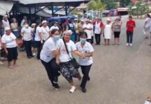 San Martín: Segundo simulacro de incendio se realizó en el mercado de La Banda de Shilcayo