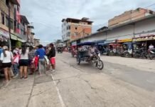 Tarapoto: Comerciantes ambulantes piden autorización para trabajar en la feria navideña 2025