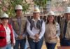 Tarapoto: Consejera Jessica Hildebrandt inspecciona avance de obras y cuestiona capacidad de gasto del Goresam