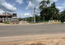 San Martín: Director y presidente de Apafa de colegio de Cacatachi exigen a MTC rompemuelles en “T de la muerte”