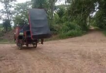 San Martín: Encuentra trimóvil desmantelado en Morales, malhechores retiraron casi la totalidad de sus autopartes