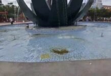 San Martín: Irresponsables continúan arrojando basura en piletas y áreas verdes de la plaza de Tarapoto