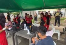 Morales: Policía realiza acción cívica en sector Las Palmeras para prevenir pandillaje