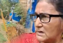 La Banda de Shilcayo: Vecinos bandinos señalan que no tienen agua potable por hundimiento de calle