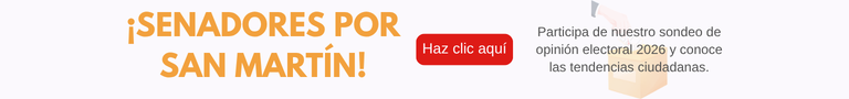 Sondeo de opinión electoral 2026 - Senadores por San Martín