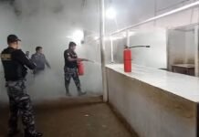 San Martín: Realizan primer simulacro de incendio en Mercado N° 02 de Tarapoto