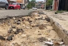 Morales: Vecinos de Fonavi exigen mejoras en asfalto de transitada calle, situación es peligrosa