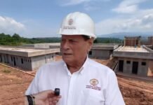 Lamas: Obra de Centro de Salud de Tabalosos presenta avance del 15% en infraestructura y 22% en equipos