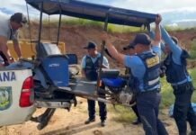 Tarapoto: Hallan trimóvil desmantelado en Nueva California y Policía investiga su procedencia
