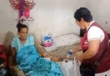 Tarapoto: Manos Unidas brinda apoyo solidario a madre con cáncer de útero