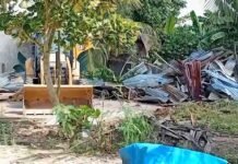 Tarapoto: Desalojan 26 viviendas en sector Tiwinza tras proceso judicial de más de siete años