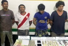 La Banda de Shilcayo: Intervienen a cuatro presuntos microcomercializadores de estupefacientes