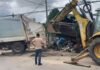 San Martín: Municipio de Morales se compromete a cubrir costo tras impacto de carrero recolector con vivienda