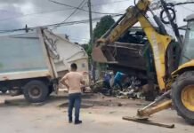 San Martín: Municipio de Morales se compromete a cubrir costo tras impacto de carrero recolector con vivienda
