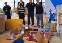 Morales: Incautan material pirotécnico y productos presuntamente ilegales en operativo multisectorial
