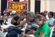 Tarapoto: Sutep San Martín se moviliza previo al XX Congreso Regional Ordinario