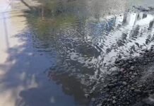 San Martín: Vecinos de Fonavi exigen reparación urgente de fuga de agua potable en el jirón Lorenzo Morales