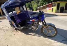 San Martín: Accidente entre camioneta y trimóvil deja una pasajera herida en Morales