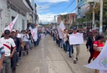 Tarapoto: Trabajadores municipales exigen respeto a beneficios de personal CAS
