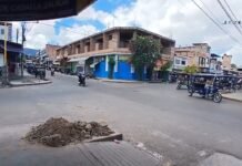 Tarapoto: Instalan semáforo en cruce del barrio Huayco para reducir accidentes de tránsito
