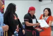 San Martín: Congresista de salida Karol Paredes reconoce a promotores de la cultura y tradiciones de San Martín