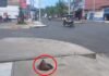 San Martín: Bomberos alertan riesgo por hidrante semi-enterrado en pleno centro de Tarapoto