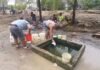 La Banda de Shilcayo: Falta de agua potable obliga a cientos de vecinos a buscar ojos de agua