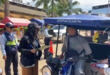 San martín: Imponen papeletas en operativo a alto número de conductores sin documentos