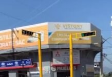Tarapoto: Semáforos en intersección de jirones Libertad y Martínez de Compañón presentan fallas