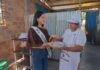 San Martín: Señorita Tarapoto entrega apoyo al comedor popular de San Juan de Cumbaza