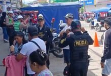 Tarapoto: Operativo en barrio Comercio detecta a dos extranjeros con presunta irregularidad migratoria