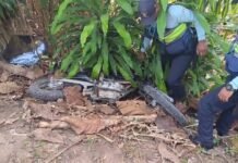 Morales: Hallan motocicleta presuntamente robada y escondida entre matorrales