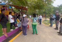 Tarapoto: Ambulantes llegan a acuerdos con la MPSM para cuidados en Parque Aviación